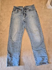 Levis 501 crop jeans women 28W