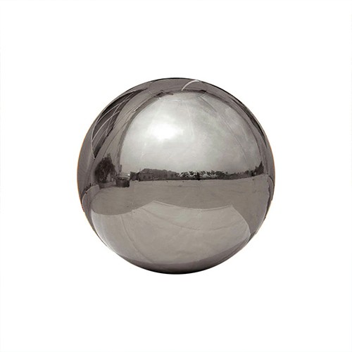 Shiny silver mirror - mirror, giant