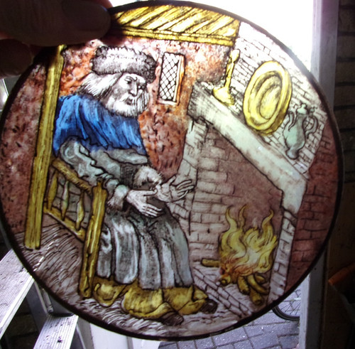 Stained glass window - stained,