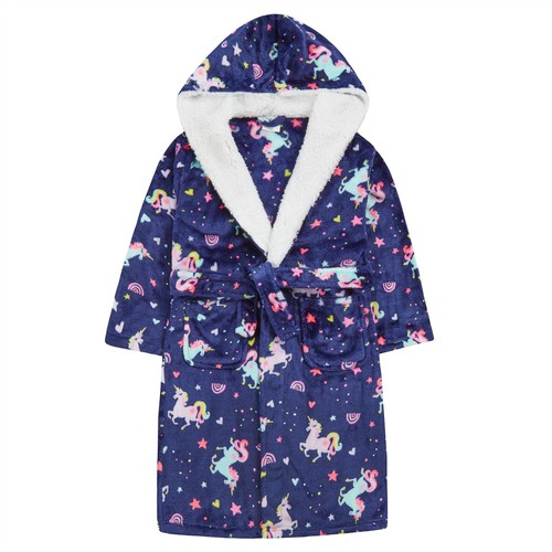 Girls unicorn print dressing - print,