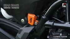 Rear Fluid Reservoir Cover (Orange) Fit for KTM 390 ADVENTURE X (2025)
