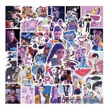 10 X KPOP Demon Hunters Stickers | K-Pop | Saja Boys | Huntrix | UK SELLER