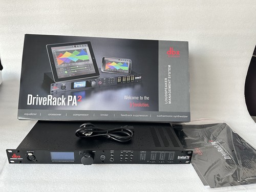 Dbx driverack pa2 complete - dbx,