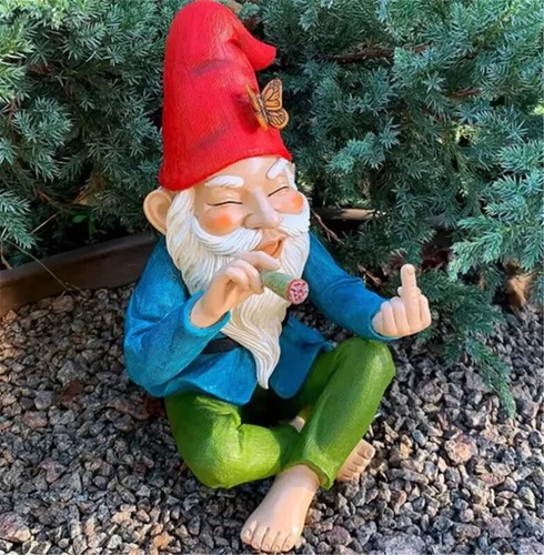 Hot funny smoking - funny, garden