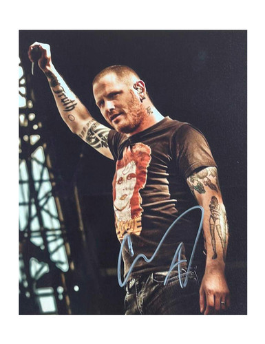 8x10 slipknot print - slipknot, signed