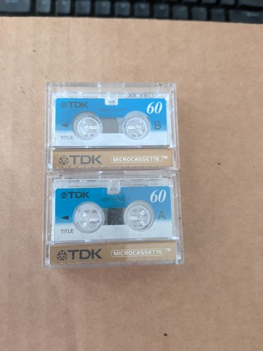 Tdk 60 microcassette - 2),