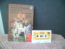 LADYBIRD  BOOK  WELL LOVED TALES 606D  ~ SNOW WHITE ~ HB  MATT+  CASSETTE  MINT