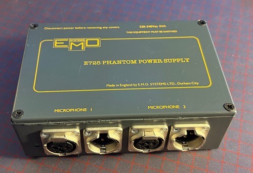 Emo e725 phantom power supply - emo,