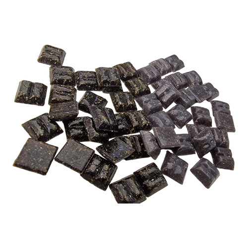 100 speckled black - 100, vitreous
