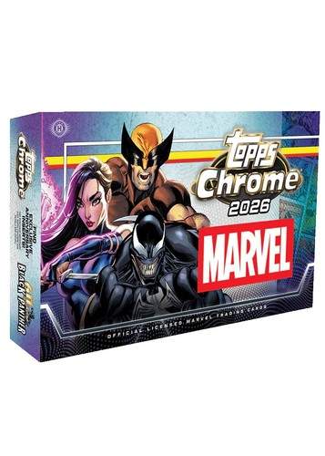 2026 topps chrome marvel - topps,