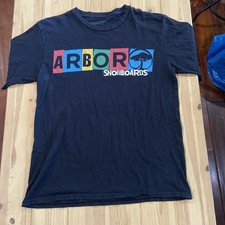 ARBOR SNOWBOARD LOGO T-SHIRT