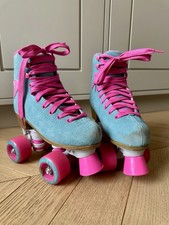 Kids Roller Skates, Osprey High Quad Skates Size UK 1 / EU 33