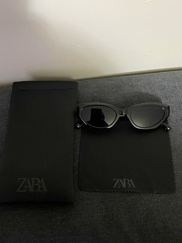 Zara cat eye sunglasses - cat, black