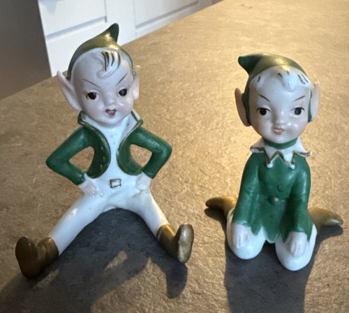 Vintage retro pair - pair, ceramic