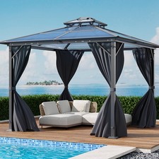 3/4m Garden Gazebo Party Tent Patio Pavilion Marquee Canopy Outdoor  Shades Tent