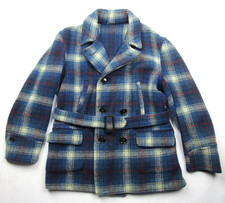 Vtg 1940s Test Rice Stix Plaid