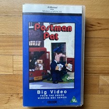 Postman Pat VHS Big Video 1998