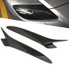 2x Headlight Lids Eyebrow