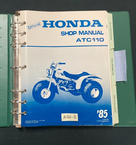 Oem honda 1985 atc110 - honda, atc