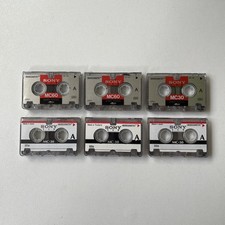 6x Sony MC-60, MC-30 Micro Audio Cassette Tape Job Lot