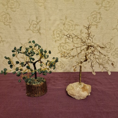 Crystal trees green - crystal,