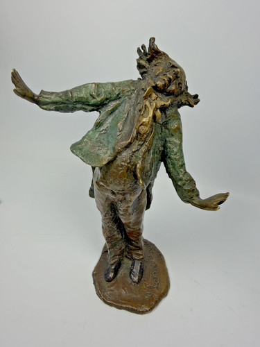Cold painted bronze yvette - painted,