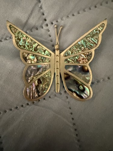 Vintage butterfly pin mexico - vintage,