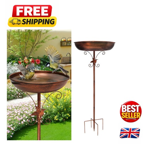 Vintage metal bird - vintage, bath
