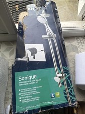 Bristan Mixer Shower Kit Thermostatic Single-Spray Pattern Chrome Concealed