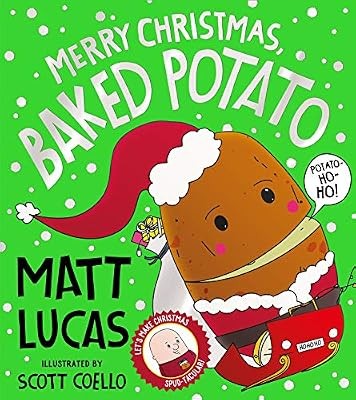 Merry christmas baked - baked, potato