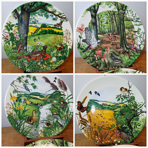 Wedgwood plates set - set, 4
