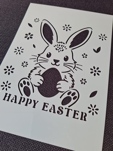Easter bunny with egg - easter,