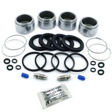 For Ford Cortina MK2 (1965-1971) 2x Front Brake Caliper Repair Kits & Pistons