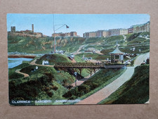 OLD POSTCARD CLARENCE GARDEN BRIDGE SCARBOROUGH YORKSHIRE 1900S KL 125