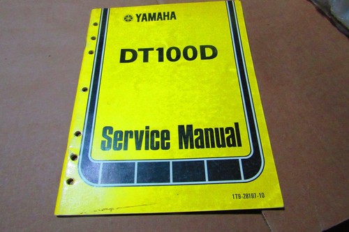 1976 yamaha dt100d oem - yamaha,