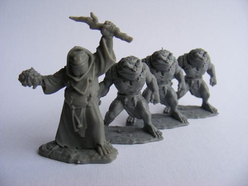Tsathar priest toadman - priest, &