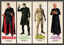 HAMMER HORROR set of 4 ART