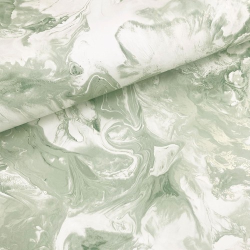 Green wallpaper roll liquid - green,