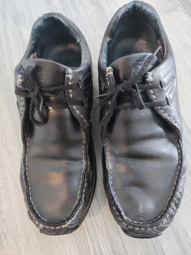 Kickers grey leather casual - grey,