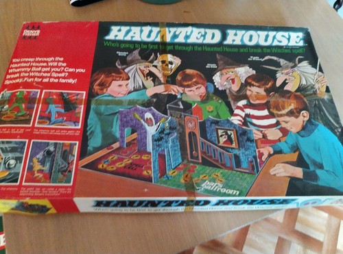 Haunted house board - haunted, game