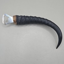 Vintage Springbok Horn Bottle