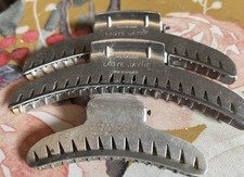 3 Ladye Jayne Vintage Metal Hair Wave Clips/Grips Lady Jane 2 large 1 small 