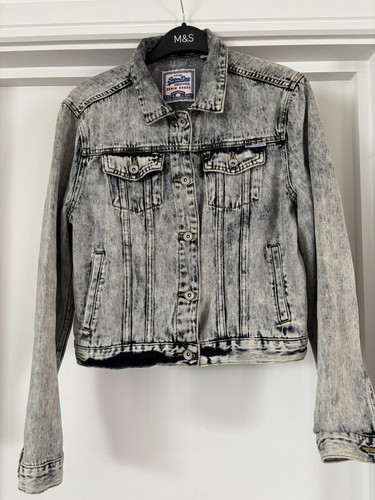 Superdry acid wash denim - acid,