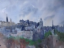 Edinburgh Scotland Watercolour
