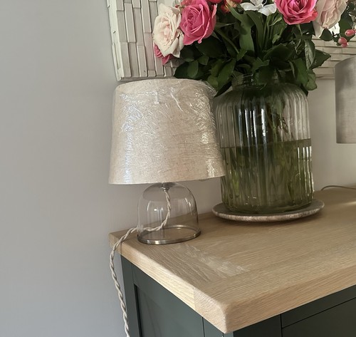 Next mini glass - glass, lamp