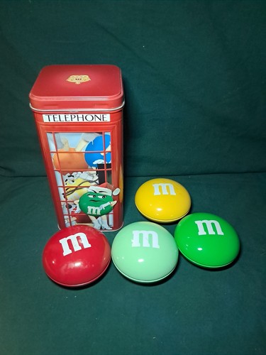 Phone booth tin - with, 4