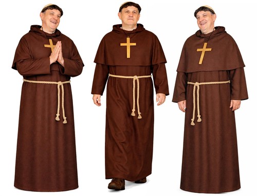 Adults medieval friar tuck - friar,