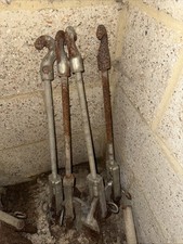 Stocks Tractor Dual Wheel Clamps with Hooks Set of 4