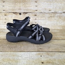 Skechers Black Gray Tone Ups