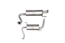 EXHAUST REAR SILENCER FOR